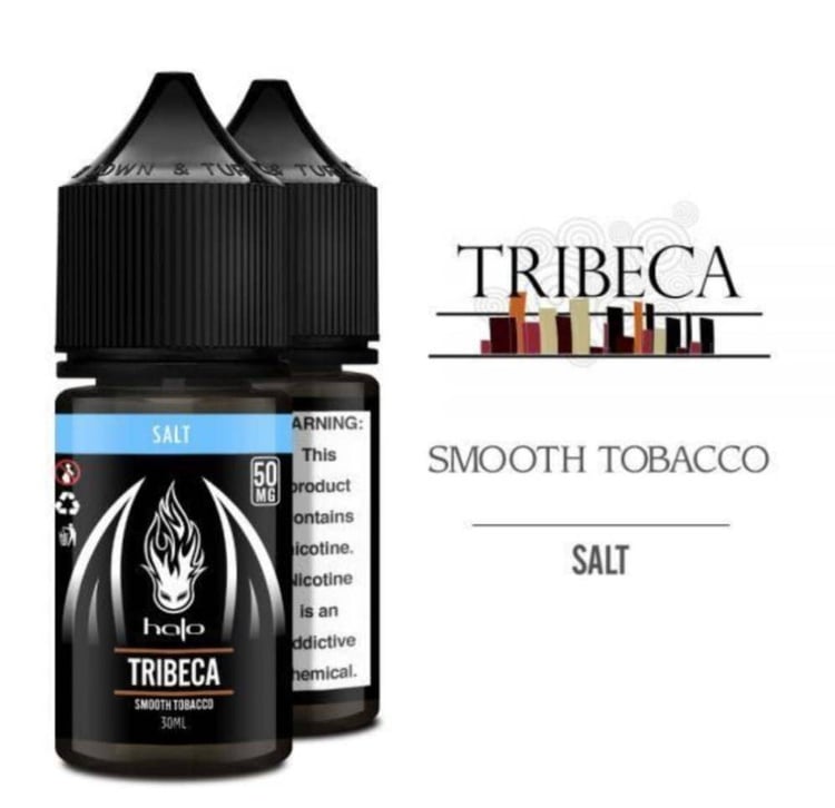 نكهة سموث توباكو هالو تريبيكا سولت نيكوتين halo tribeca