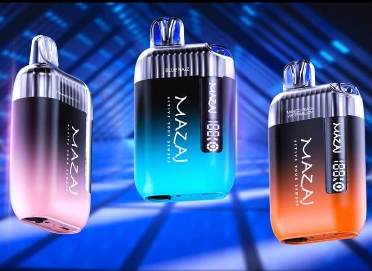 مزاج 9000 سحبة عنب ايس MAZAJ 9000 PUFFS GRAPE ICE