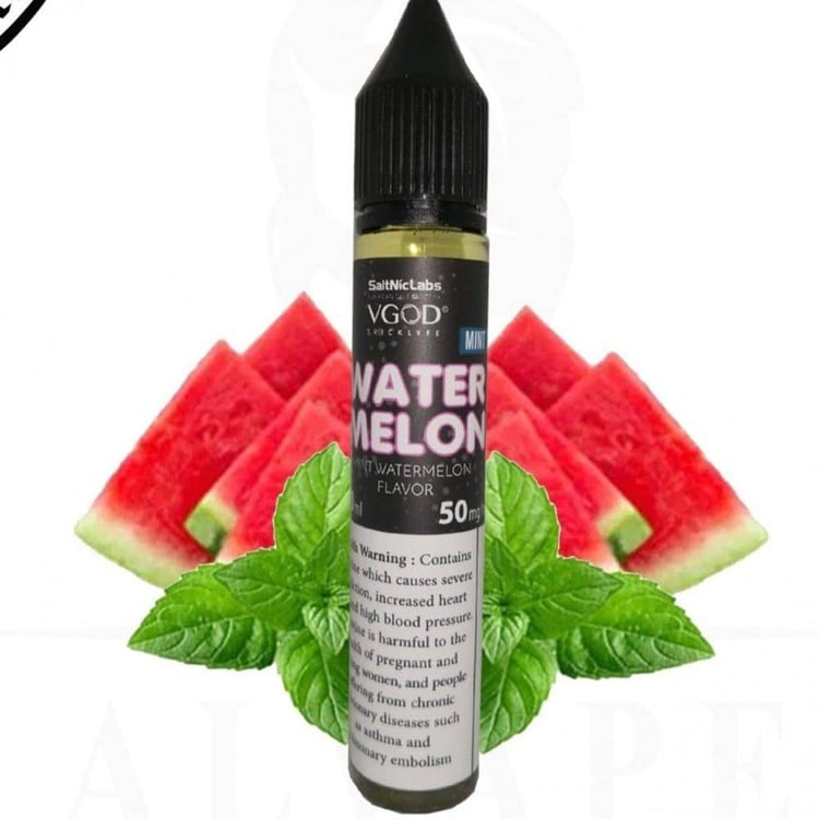 نكهة سولت فيقود بطيخ بارد لوش ايس الاكثر مبيعا VGOD Lush Ice
