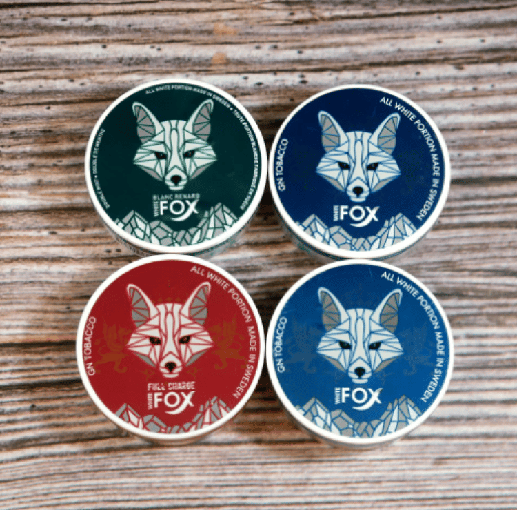 وايت فوكس اظرف نيكوتين White Fox Nicotine Pouches