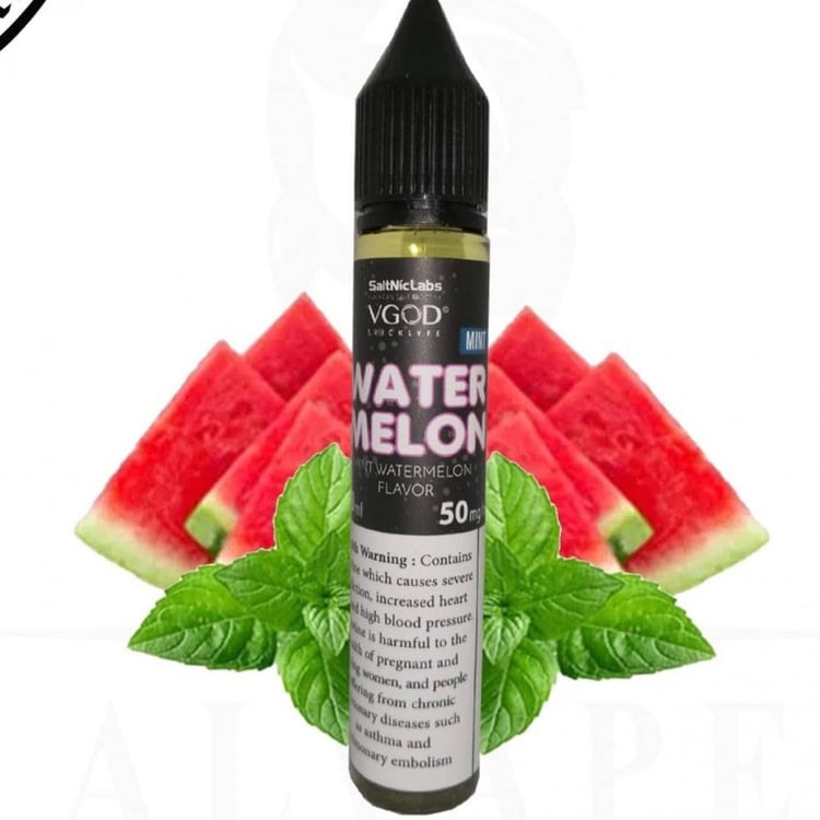نكهة سولت فيقود بطيخ بارد لوش ايس الاكثر مبيعا VGOD Lush Ice