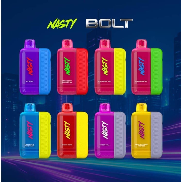 NASTY BOLT 50000 سحبة سيجارة ناستي بولت 50000 شفطة