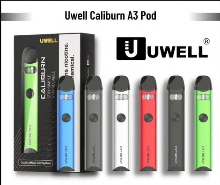جهاز سحبة سيجارة كاليبرن اي 3 من يو ويل Uwell CALIBURN A3