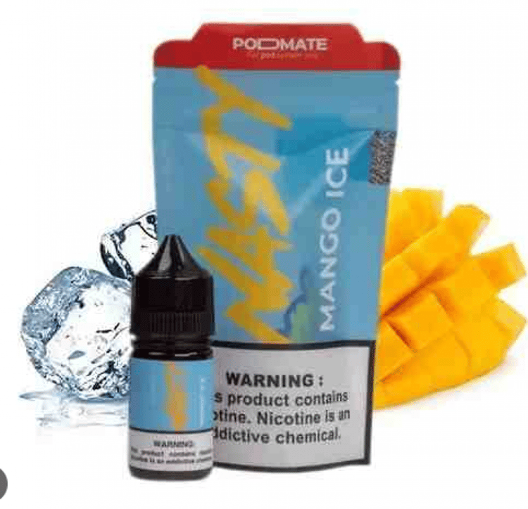 نكهة ناستي بود ميت مانجو بارد Nasty PodMate Nic Salt - Mango ICE