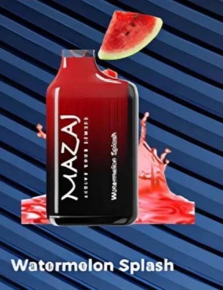 MAZAJ MATRIX سحبة سيجارة مزاج ماتريكس 17000 شفطة عدة نكهات استخدام مره