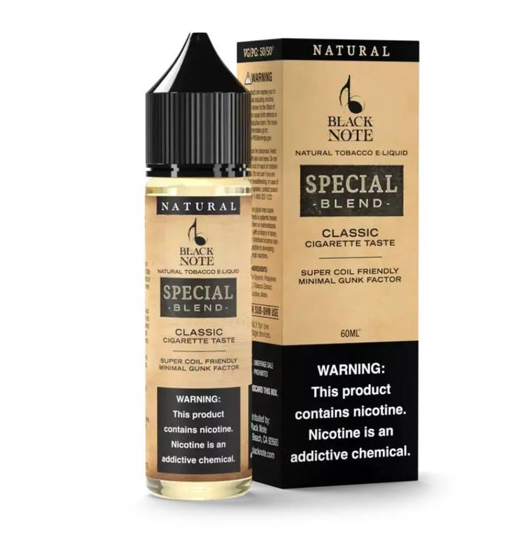 بلاك نوت سبيشل بلند توباكو 60 مل Special Blend