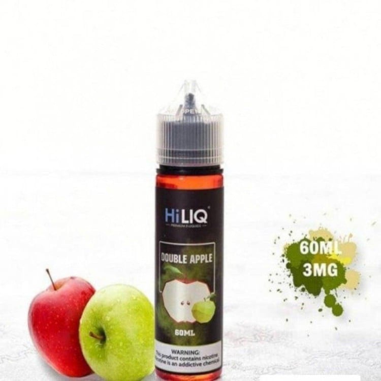 نكهة هاي ليك بطعم تفاحتين 60مل-HiLIQ DOUBLE APPLE 60ML