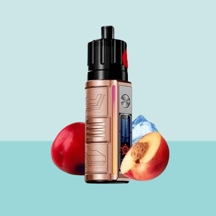 سحبة فيسكو الملك 25000 موشة نكهة خوخ ايس FISCO KING 25000 PUFFS PEACH 