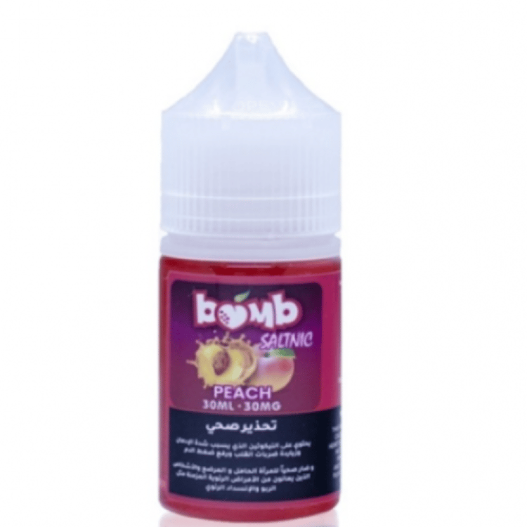 نكهة سولت بومب خوخ BomB Peach