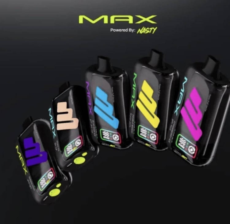 NASTY MAX ULTRA سحبة سيجارة ناستي ماكس الترا 40000 شفطة استخدام مره وا