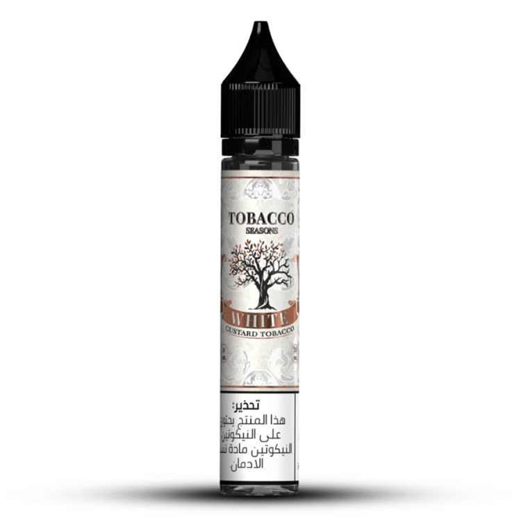 نكهة توباكو سيزون وايت كسترد توباكو Tobacco Seasons White Custard Toba
