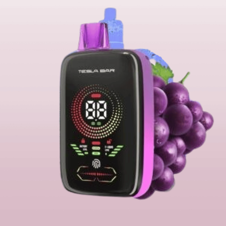 سحبة تسلا بار اكس تي 25000 موشة عدة نكهات TESLA BAR XT 25000 PUFFS PEA