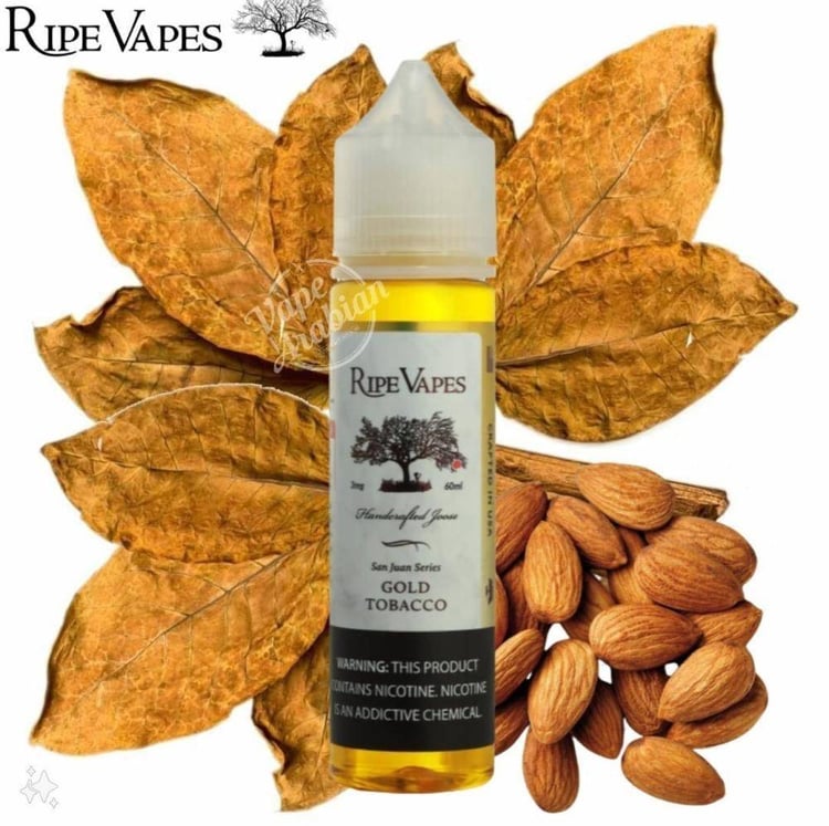 VCT RIPE VAPES نكهة فيب قولد توباكو في سي تي من رايب فيبز