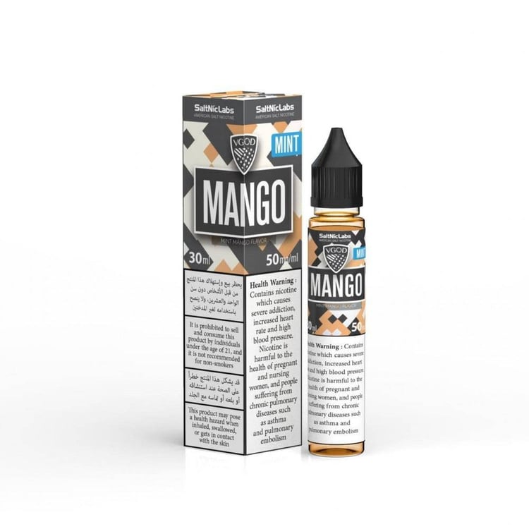 نكهة سولت قنبلة المانجو البارد Bomb Mango VGOD ICED