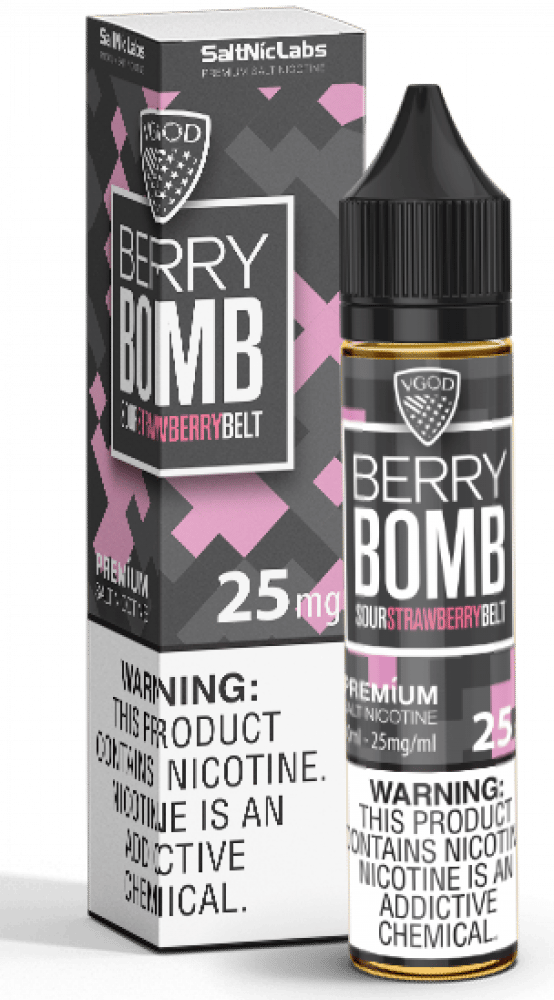 نكهة سولت فيقود قنبلة الفراولة Bomb Berry Strawberry VGOD