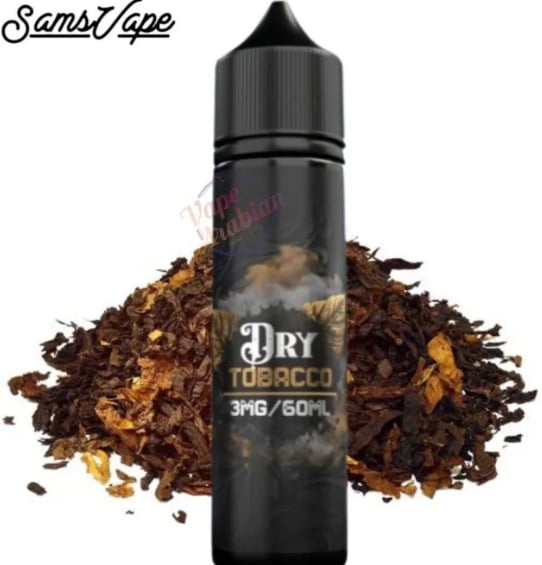 نكهة فيب دراي توباكو من سامز فيب Sams Vape Dry Tobacco