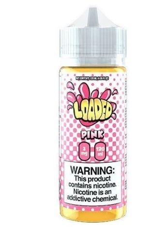 نكهة لوديد بينك فراولة غزل بنات 120 مل Loaded PINK