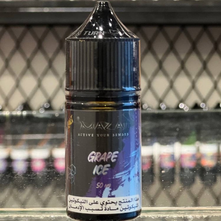 نكهة سولت مزاج عنب ايس mazaj Grape ICE Salt