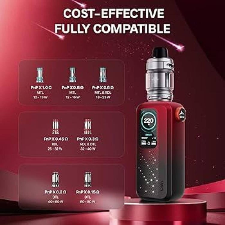 VOOPOO VINCI Spark 220 جهاز شيشة فينشي سبارك 220 من فوبو