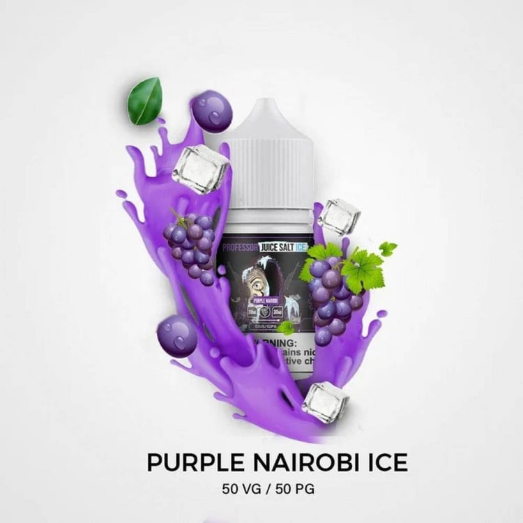 نكهة عنب ايس بربل نيبوربي بروفيسور جوس professor juice PURPLE NAIROBI 