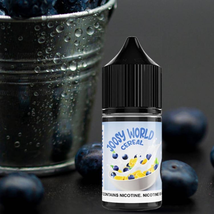 نكهة سولت كورن فلكس بلو بيري JOOSY WORLD CEREAL BLUEBERRY 30ml