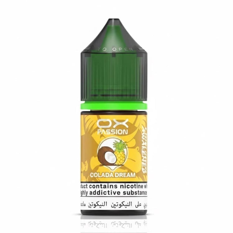 نكهة اناناس جوز الهند سولت نيكوتين من اوكس باشن OX PASSION