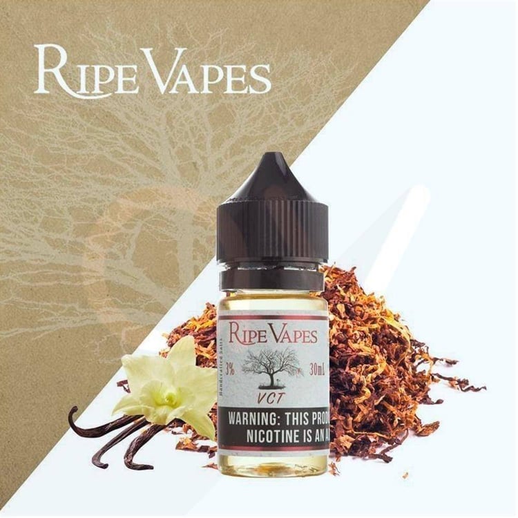 نكهة VCT (في سي تي) من Ripe Vapes - أفضل نكهة فانيلا وتوباكو
