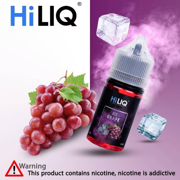 نكهة عنب بارد هايلك 30 مل - HILIQ ICE GRAPE 30ml