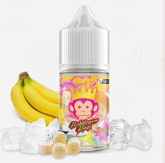نكهة سولت القرد ملك العلكة موز ايس Bubblegum Kings Banana Ice Salt