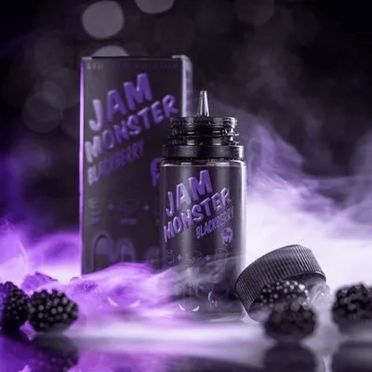 نكهة مربى التوت الاسود مع التوست و الزبدة JAM MONSTER BLCKBERRY