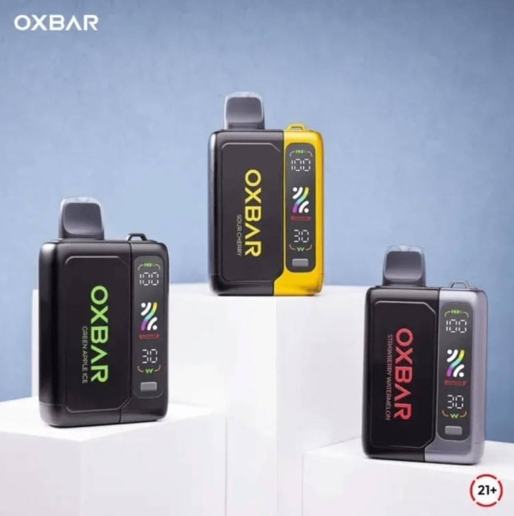 جهاز بطارية أوكس بار 25000 سحبة OXBAR 25000 Puffs Battery Device