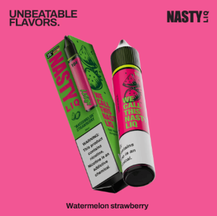 نكهة ناستي بطيخ فراولة Nasty Liq Watermelon Strawberry