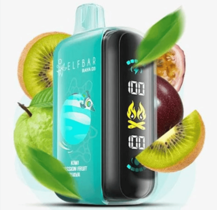 سحبة الف بار 25000 موشة Elf Bar Raya D3 25000