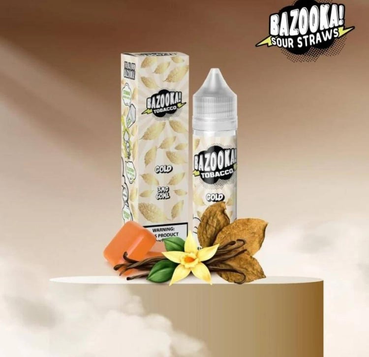 نكهة فيب بازوكا جولد توباكو ب BAZOOKA TOBACCO GOLD