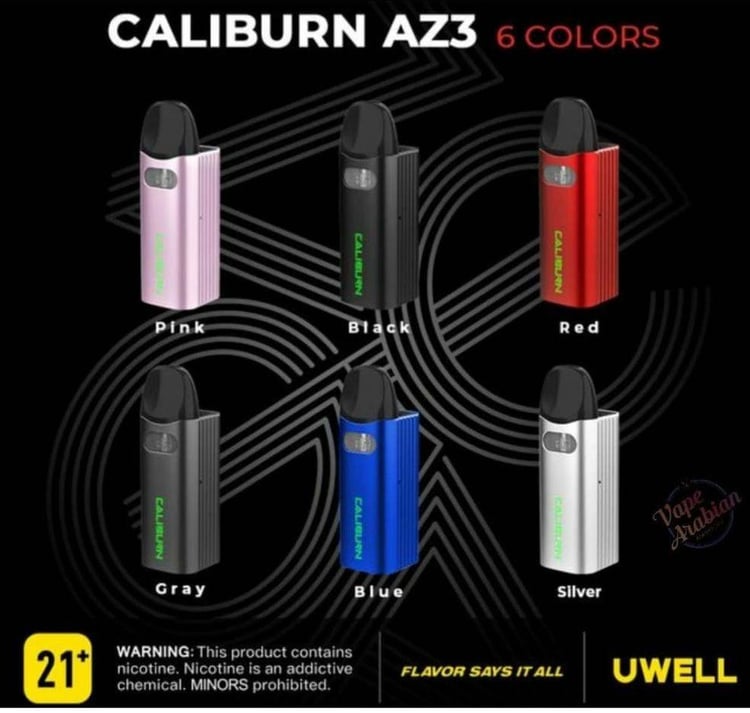 CALIBURN AZ3 جهاز سحبة وشيشة كاليبرن اي زد 3 من يو ويل