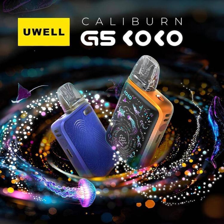 كاليبرن جي 5 كوكو من يو ويل Uwell Caliburn G5 Koko