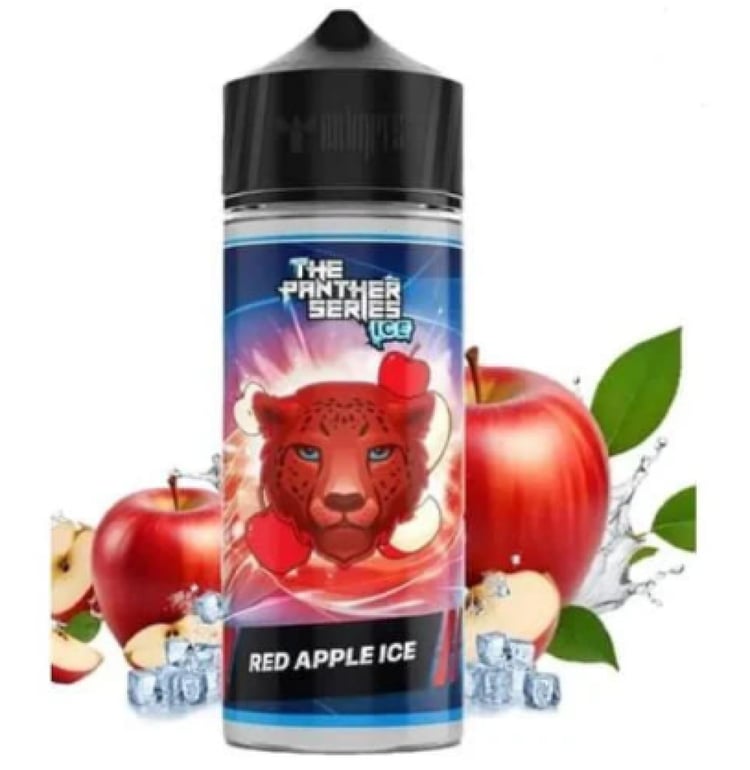 نكهة دكتور فيب بانثر تفاح احمر ايس 120 مل THE PANTHER SERIES ICE RED A