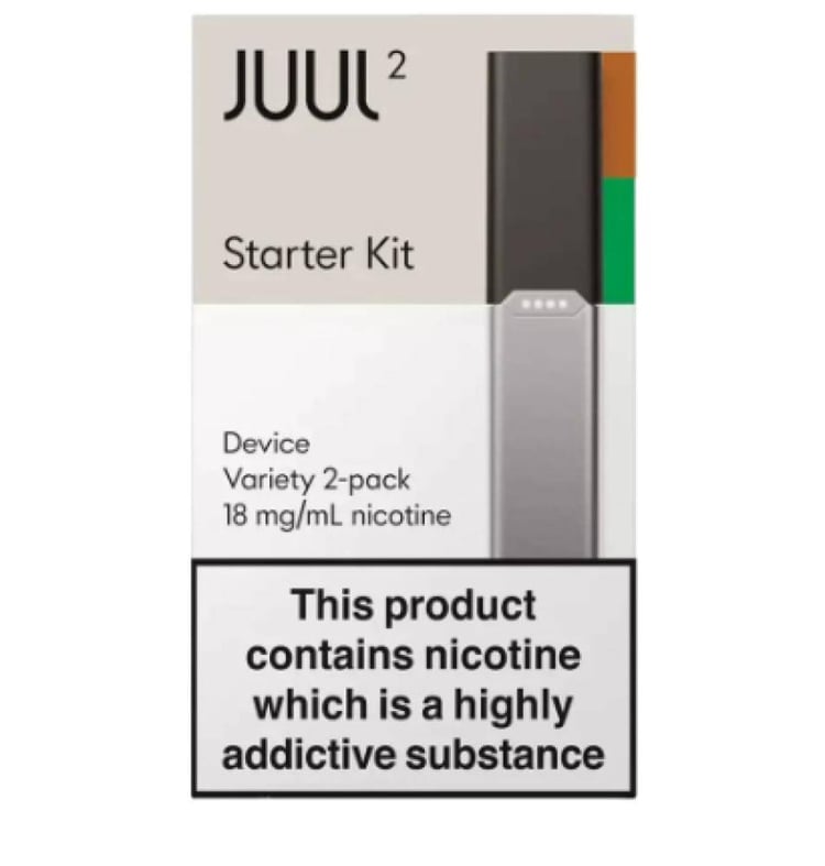سحبة جول 2 الاصدار الثاني مع 2 بودات Juul 2 Starter Kit