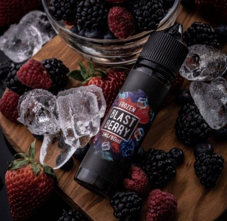نكهة فيب انفجار التوت القوية بلاست بيري بارد Blast Berry FROZEN Vape