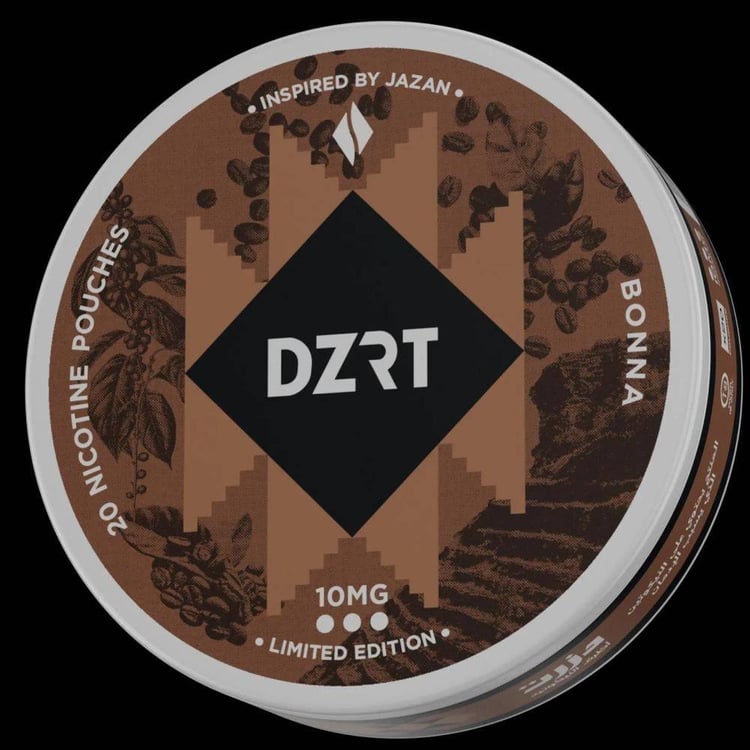 دزرت بنة اظرف نيكوتين DZRT Seaside Frost Nicotine pouches