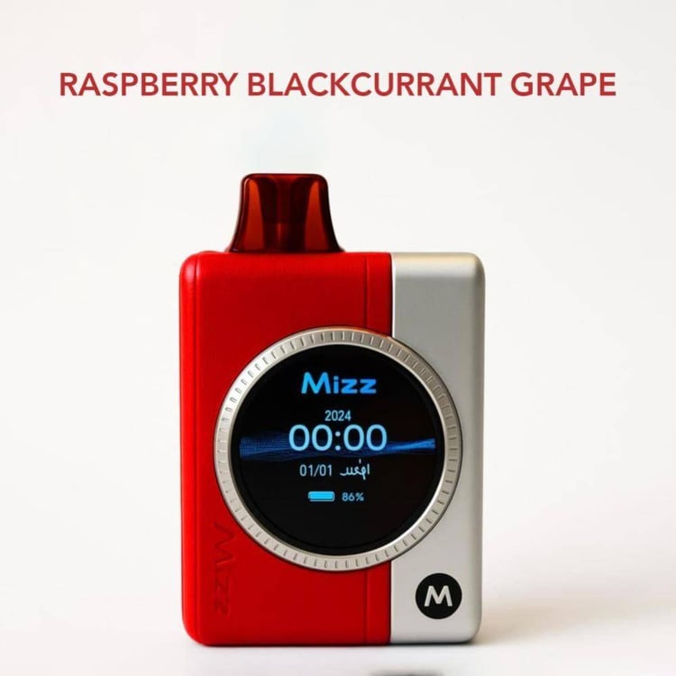 بودات مز ام ون 18000 موشة توت احمر كشمش اسود عنب MIZZ M1 POD 18000 PUF