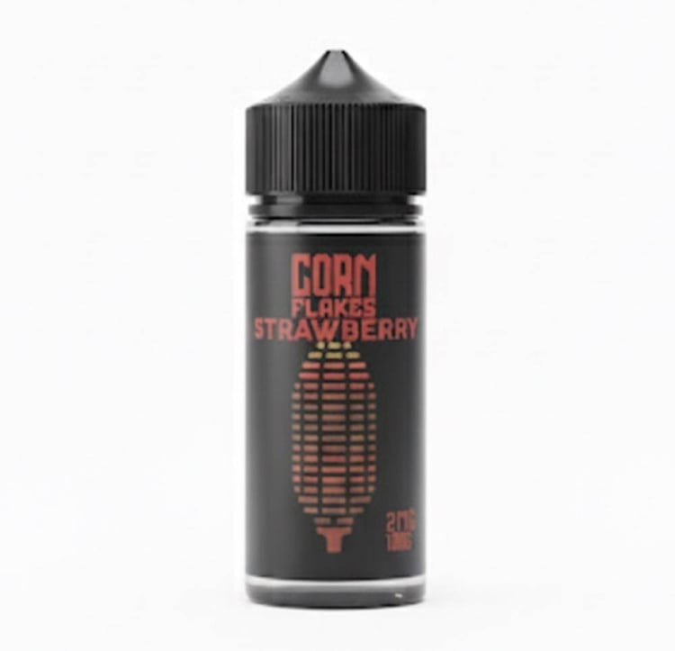 نكهة فيب 100 مل كورن فليكس فراولة من ايكون ICON VAPER