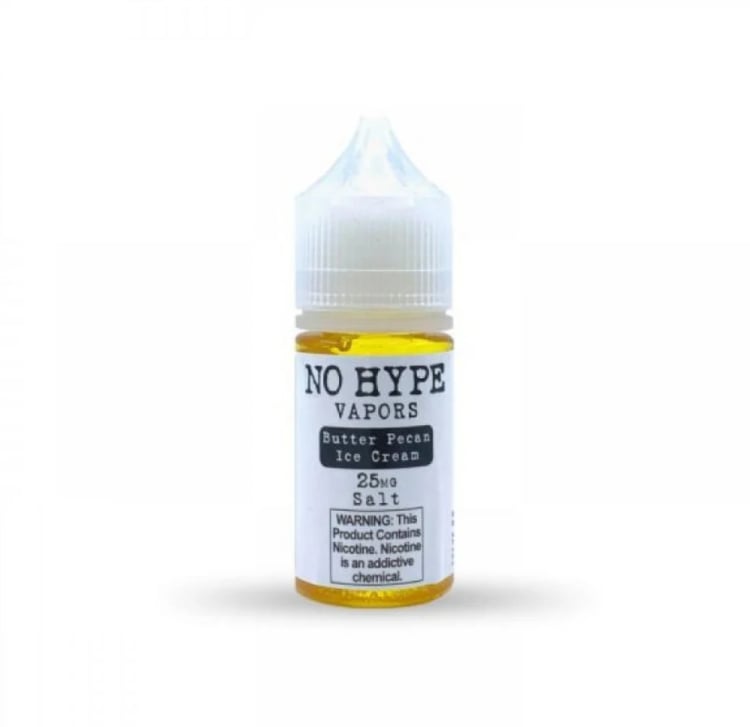 نكهة نو هايب زبدة البيكان و الايس كريم NO HYPE VAPORS BUTTER PECAN ICE