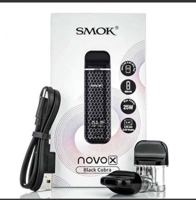 جهاز سموك نوفو اكس SMOK NOVO X بطارية: 800 مللي أمبير