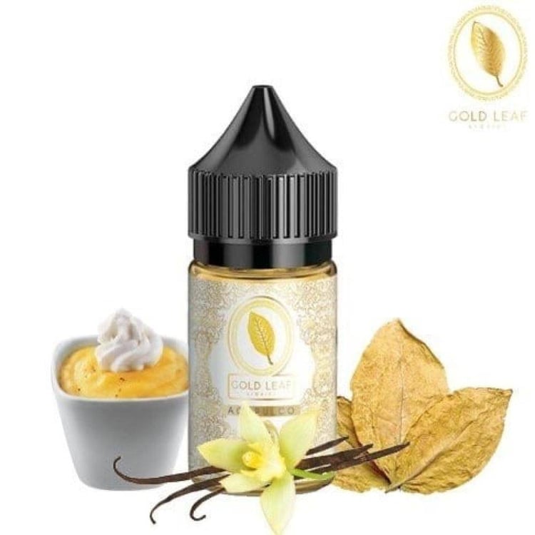نكهة فانيلا كاسترد توباكو من شركة قولد ليف 30 مل