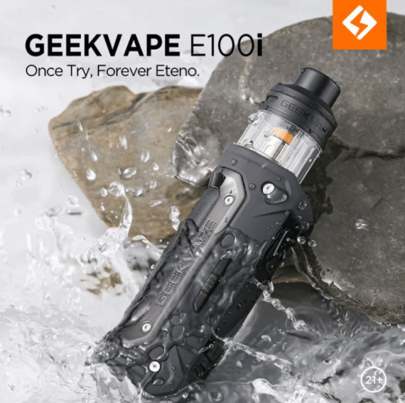 شيشة جيك فيب اي 100 اي كيت إلى 100 واط GEEKVAPE E100i KIT