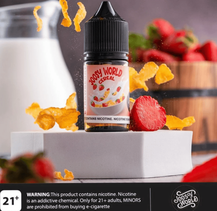 نكهة سولت كورنفلكس فراولة JOOSY WORLD CEREAL Strawberry salt
