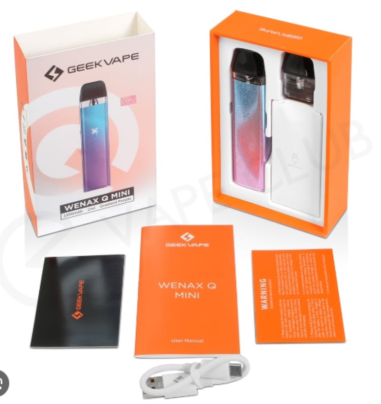 سحبة ويناكس كيو ميني من جيك فيب WENAX Q Mini GEEKVAPE