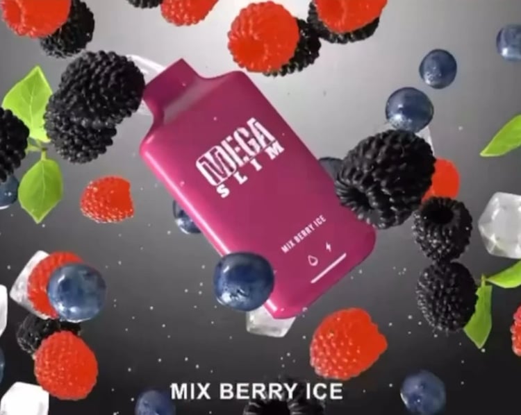 سحبة ميقا سليم 8000 موش Mega Slim 8000 Puffs