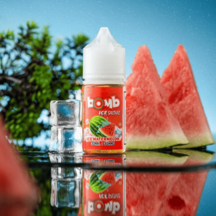 نكهة بومب بطيخ ايس سولت BOMB Watermelon Ice Salt